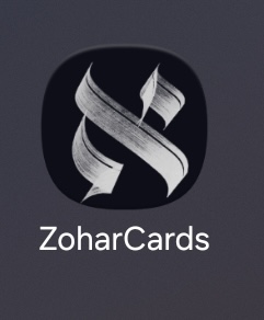 L'icône ZoharCards sur l'écran d'accueil Android